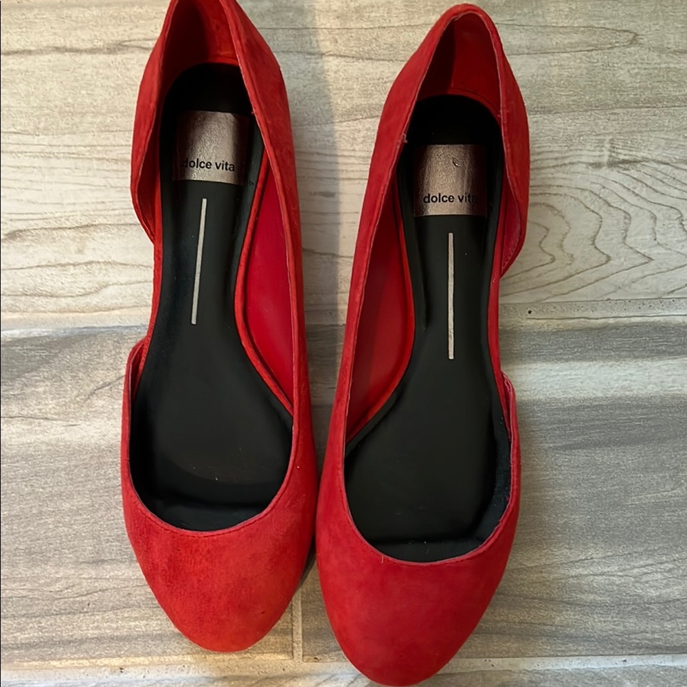 Dolce Vita Women's Red Flats